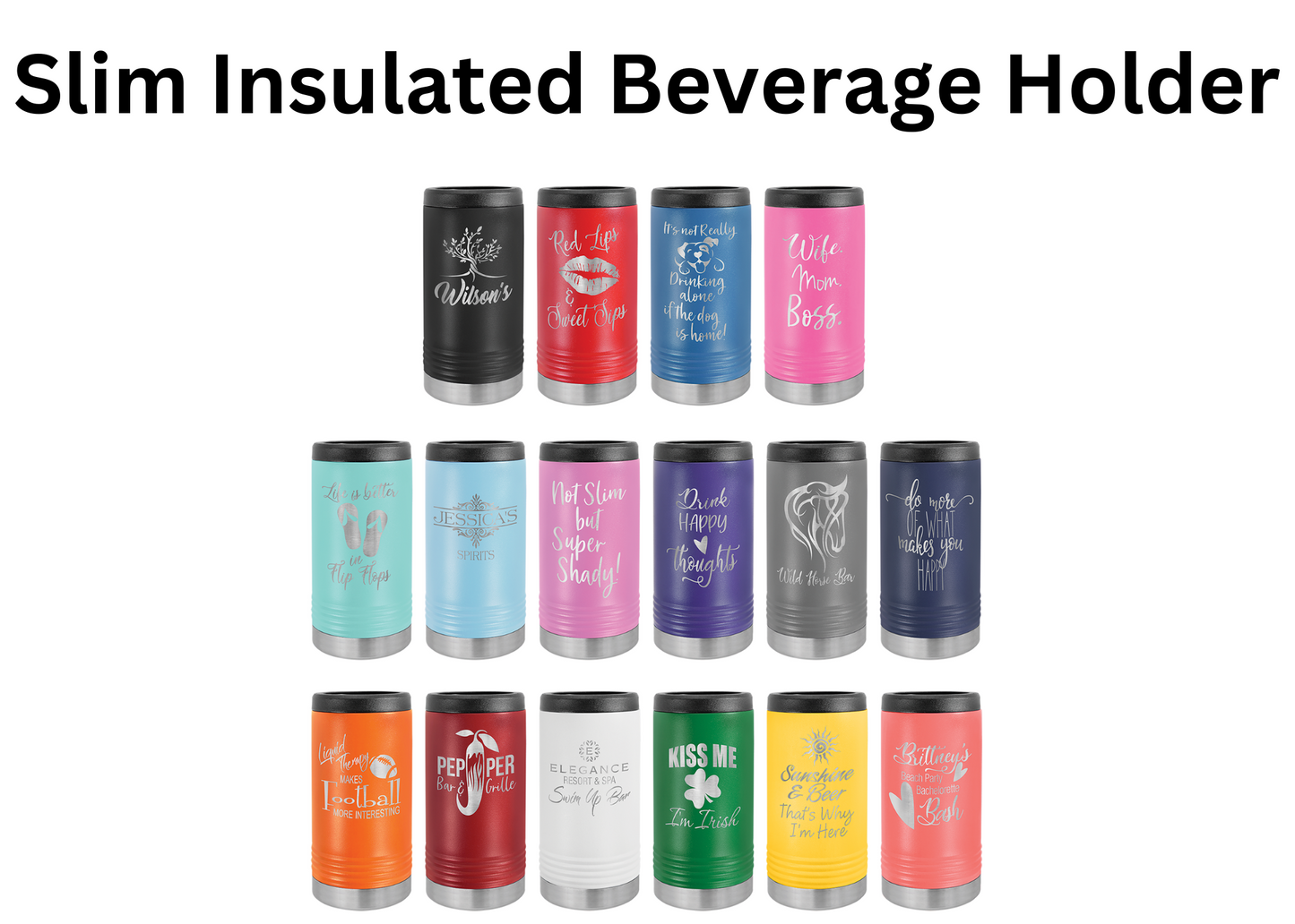 Customized - Insulated Beverage Holder