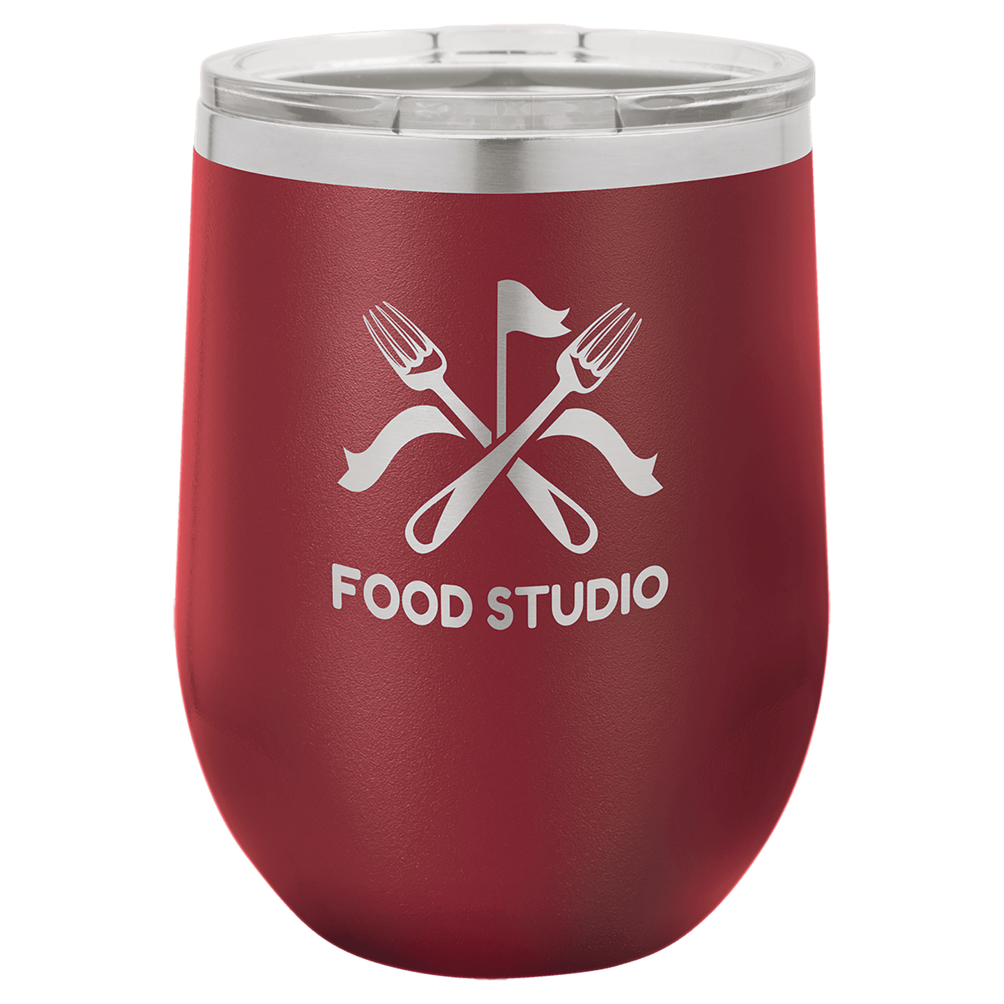 Customization - Insulated Stemless Wine Glass
