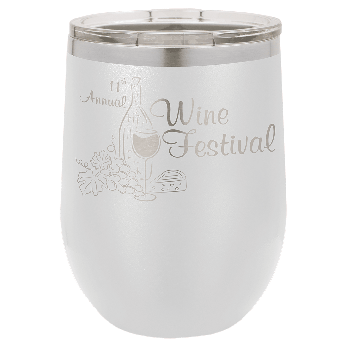 Customization - Insulated Stemless Wine Glass