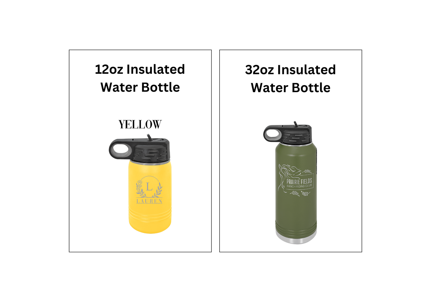 Customization - 2 sided engraving / embroidery