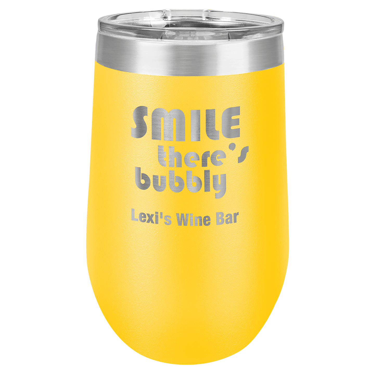 Customization - Insulated Stemless Wine Glass