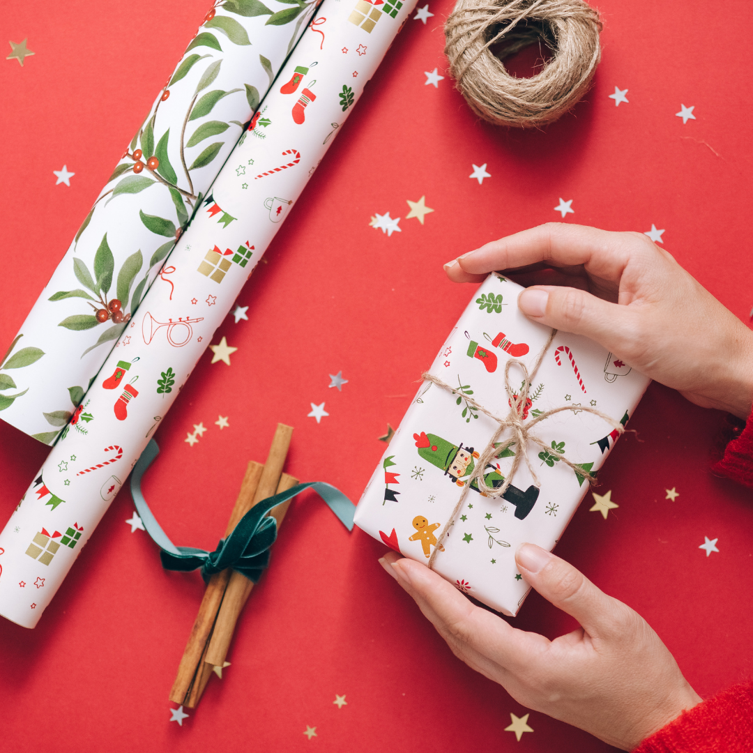 Santa's Helper Gift Wrapping Party