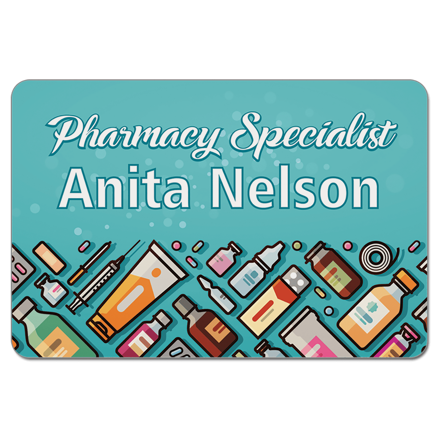 Plastic Customized Name Tags / Badges