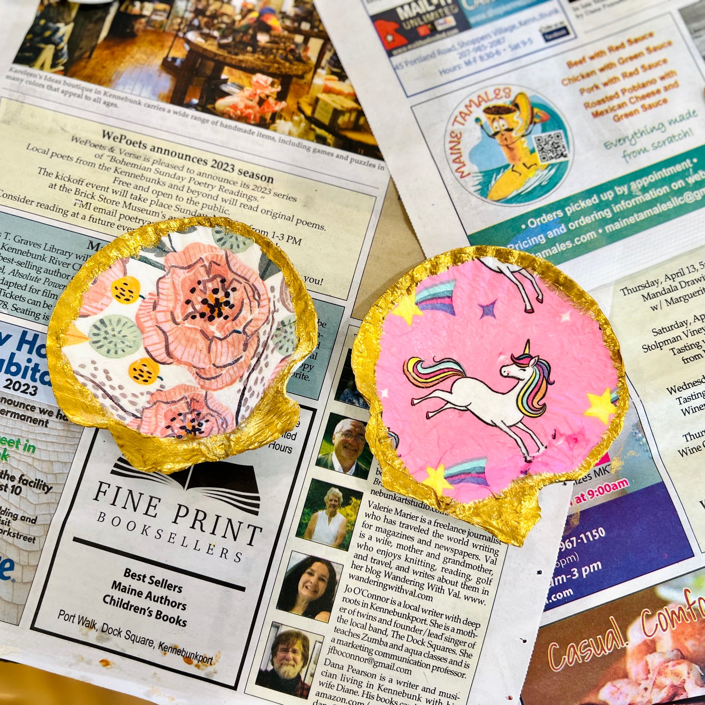 Shell Decoupage Kit