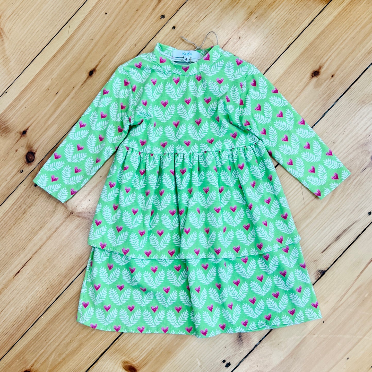 Kuku Clothing - Handmade Ruffle Dress