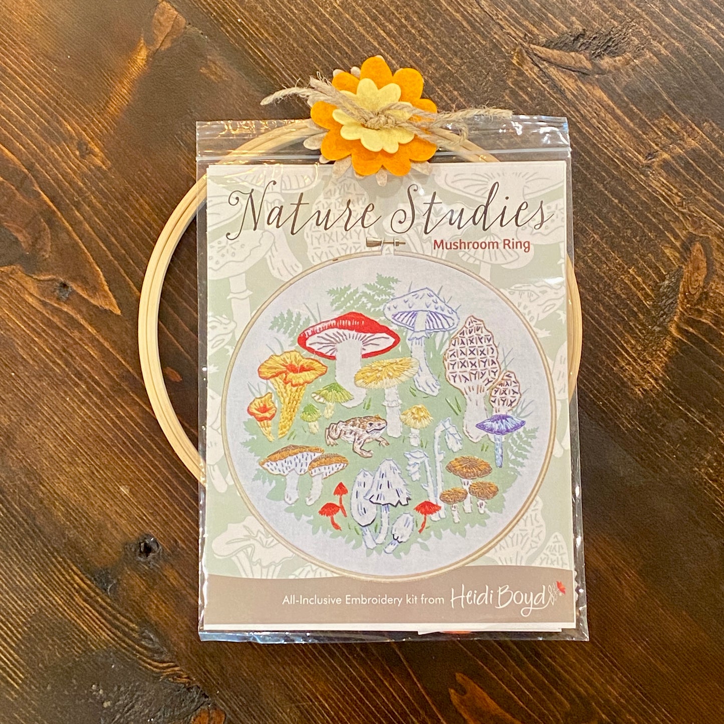 Heidi Boyd - Nature Studies Embroidery Kit