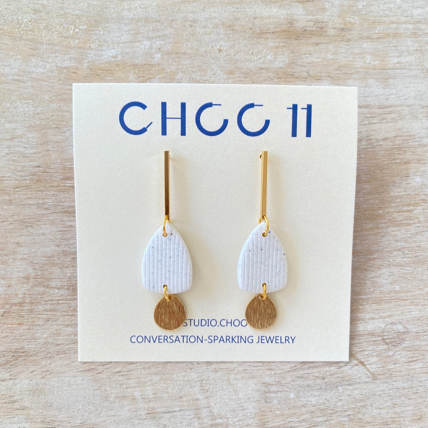 Choo11 Earrings - Marina Bars