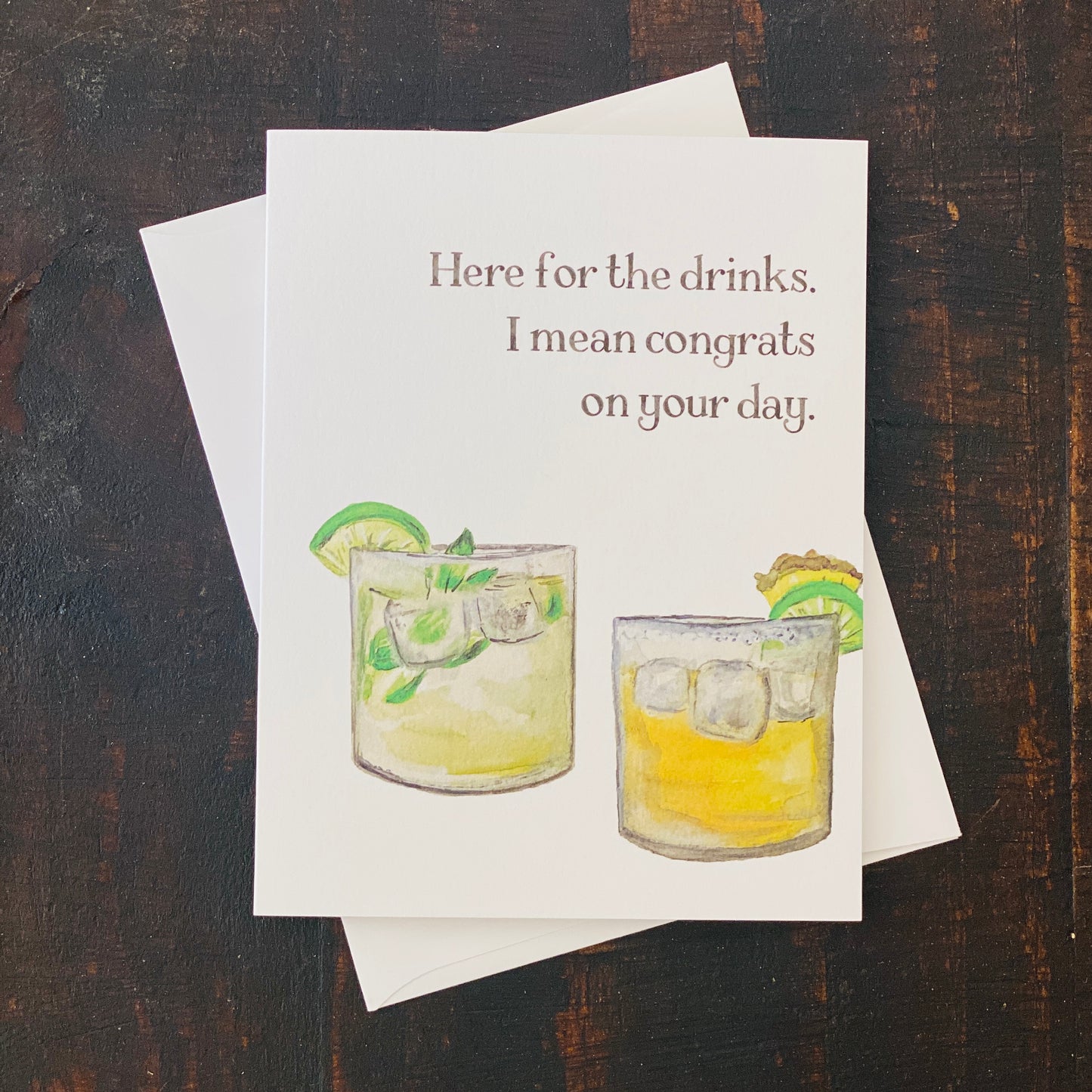 Emmy + Olly - Greeting Card