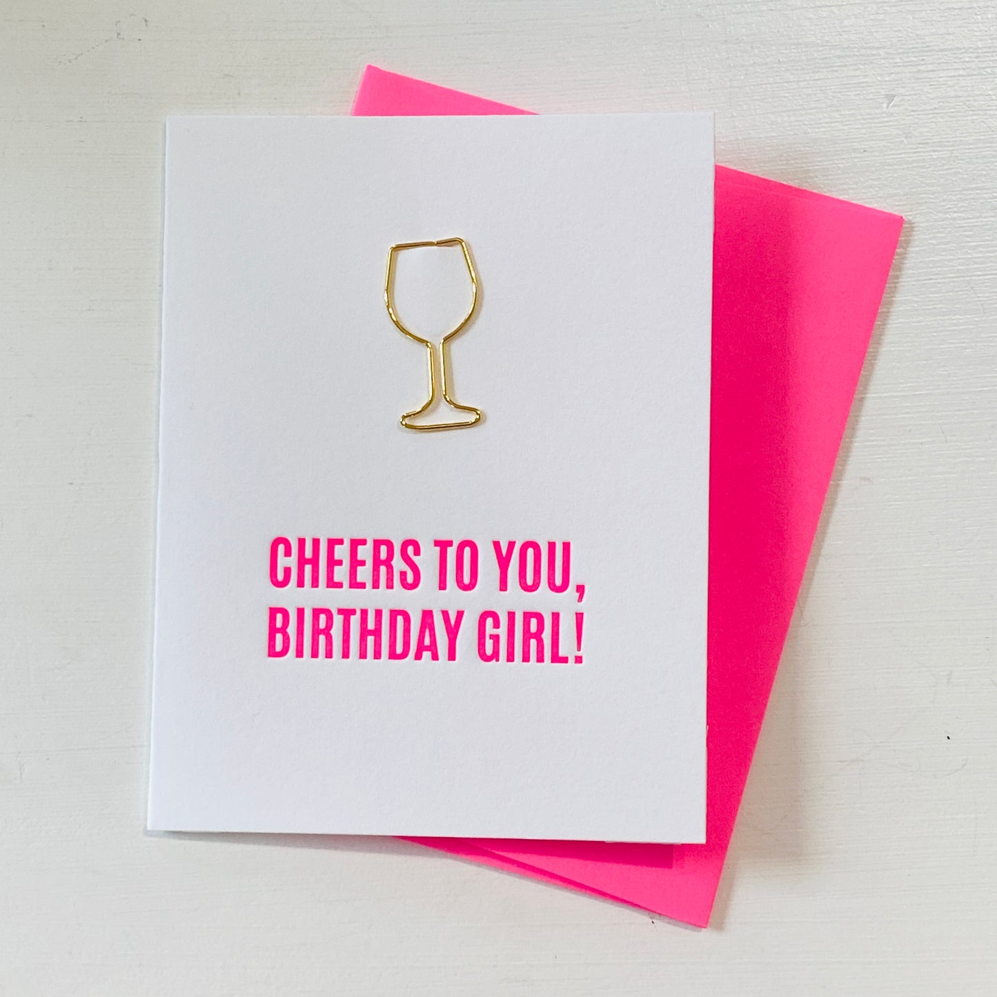 Chez Gagne - Letterpress Card