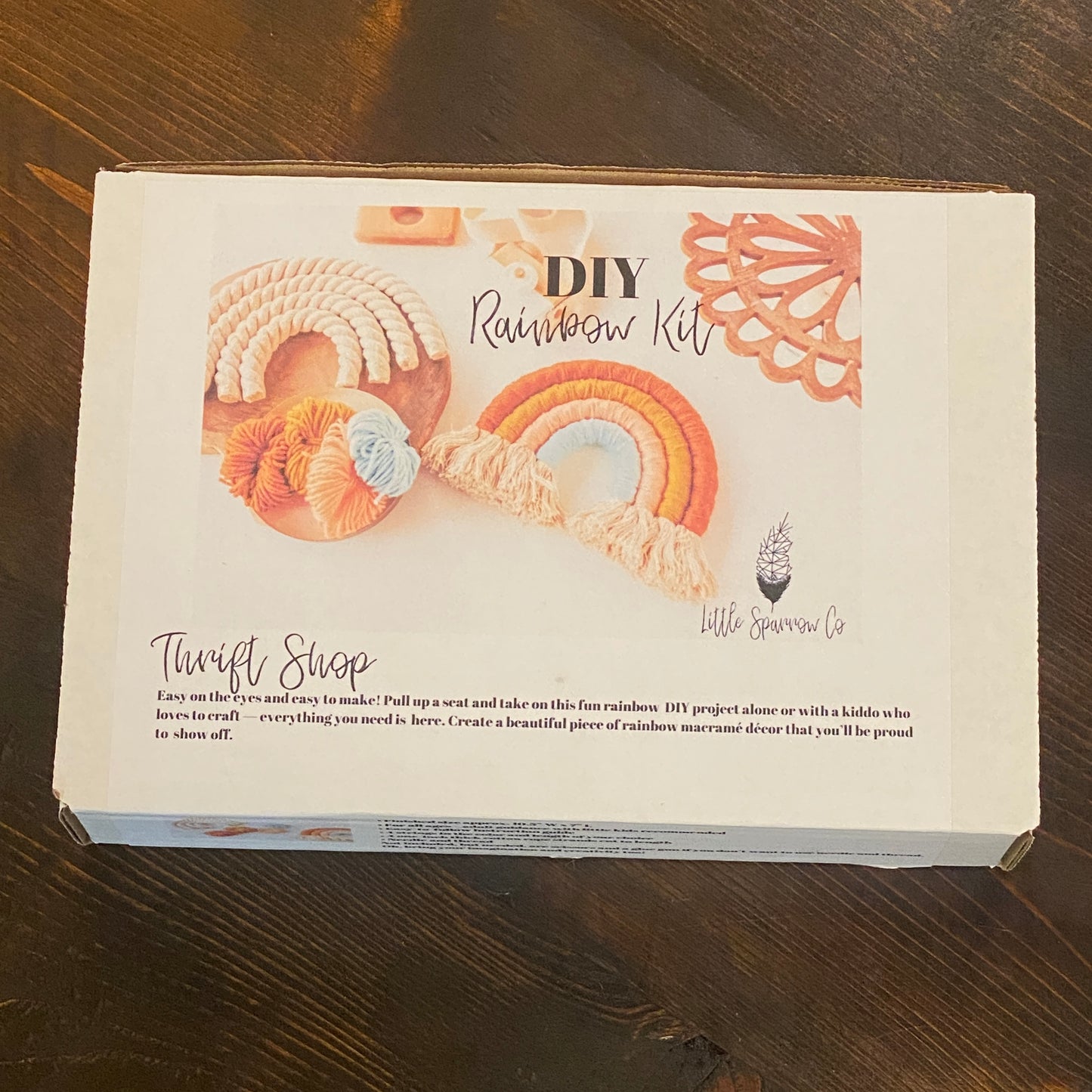 Little Sparrow Co. - DIY Rainbow Kit Decoration