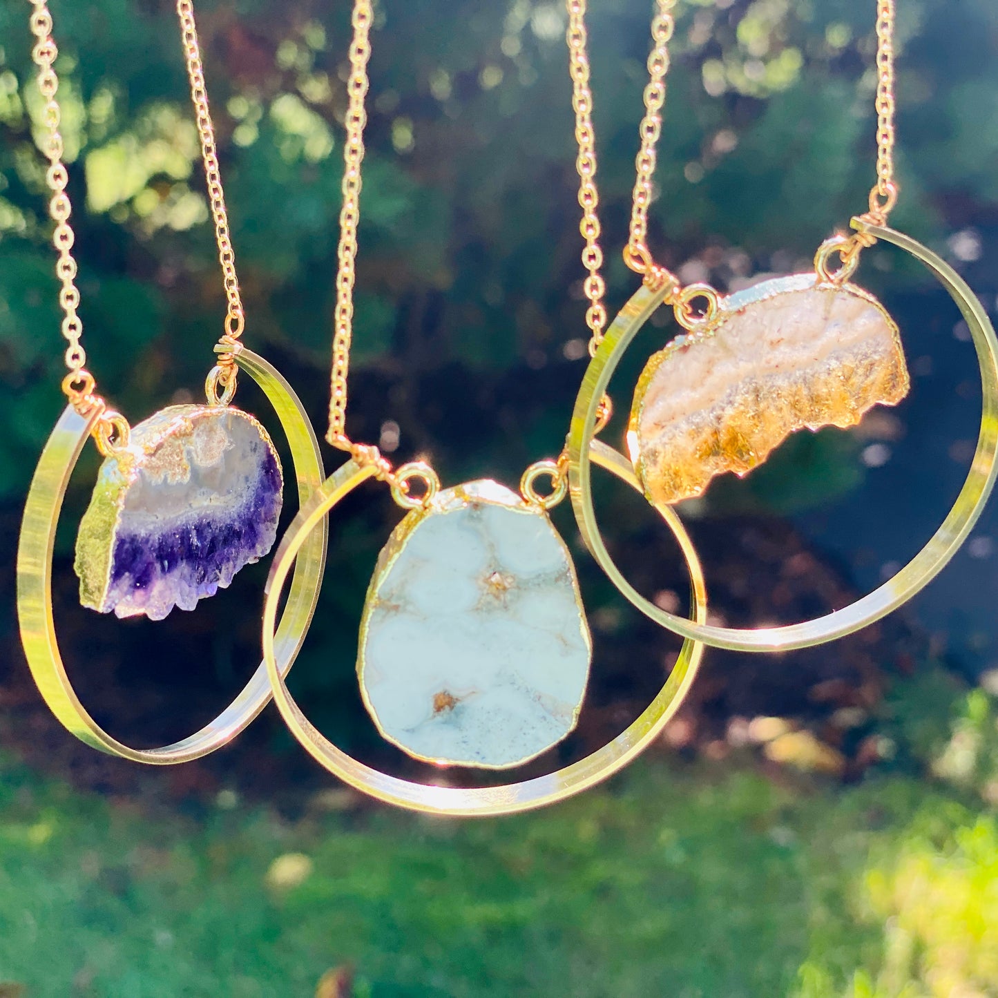 GeoMetricGem - Haddon Necklace