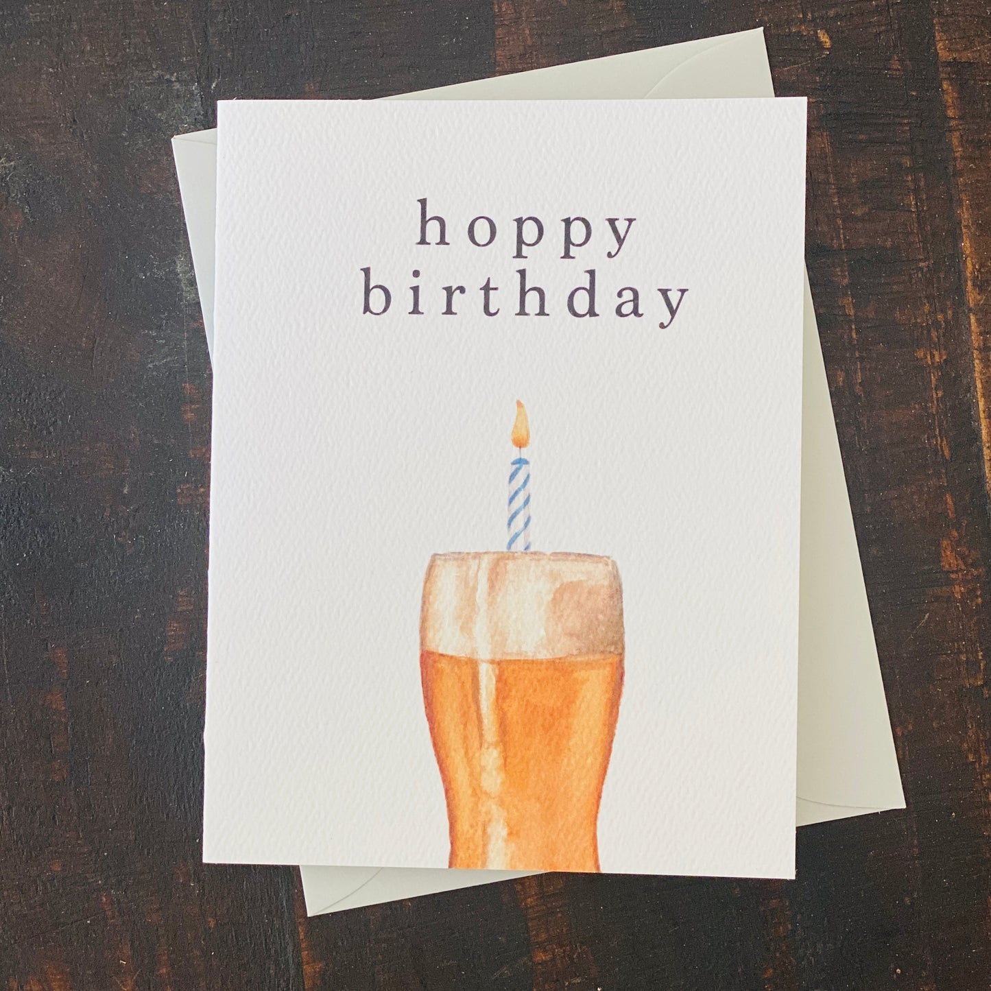 BrodieBee - Greeting Card with Grey Envelope