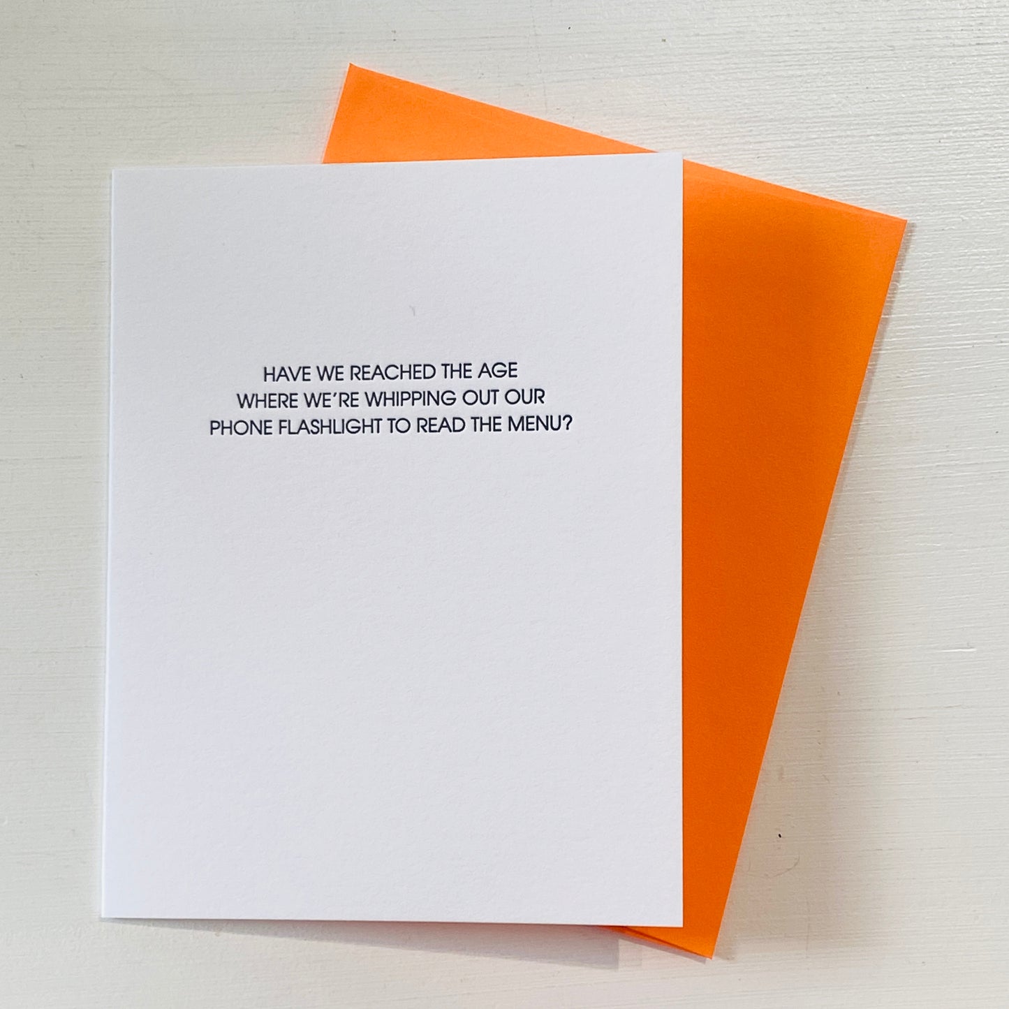 Chez Gagne - Letterpress Card