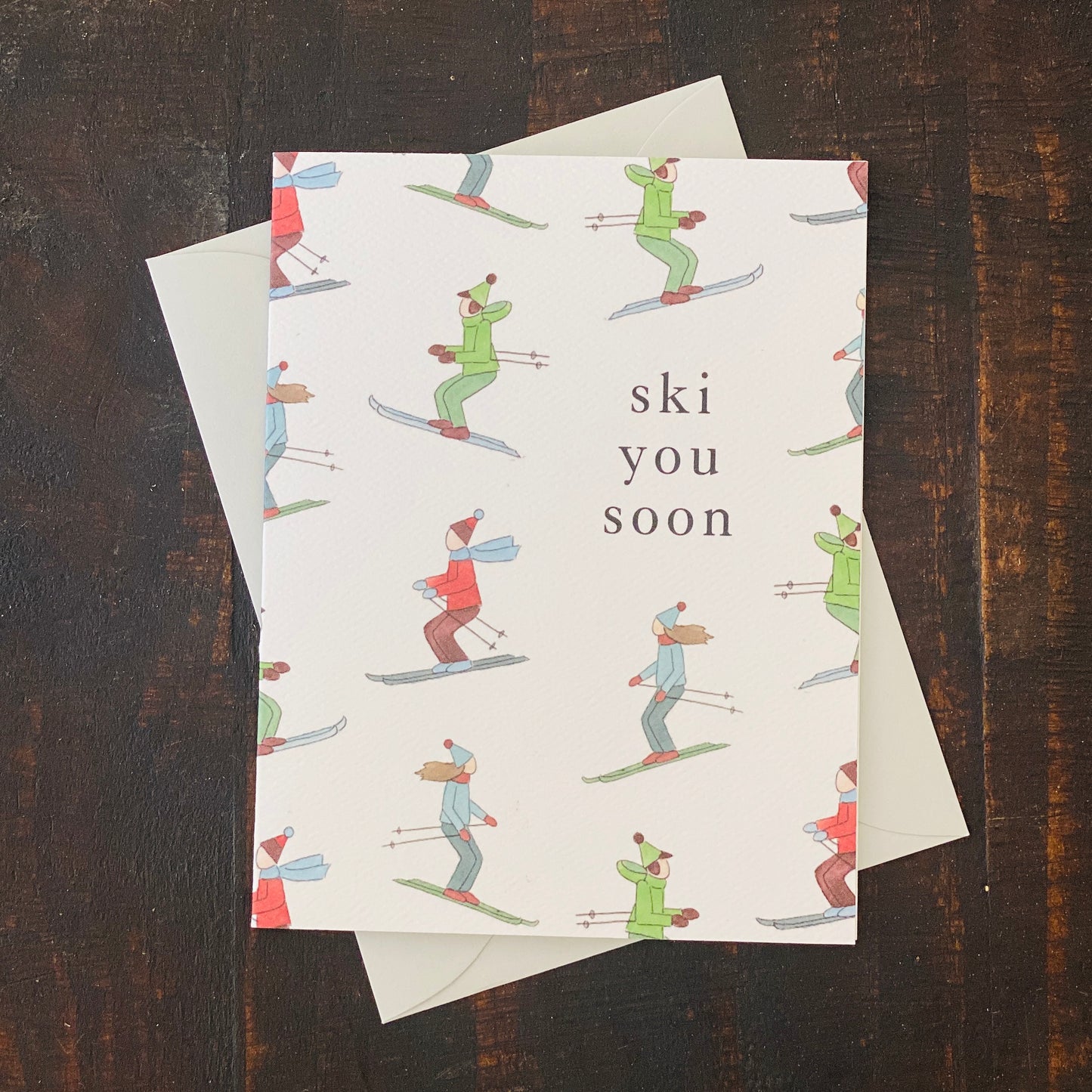 BrodieBee - Greeting Card with Grey Envelope