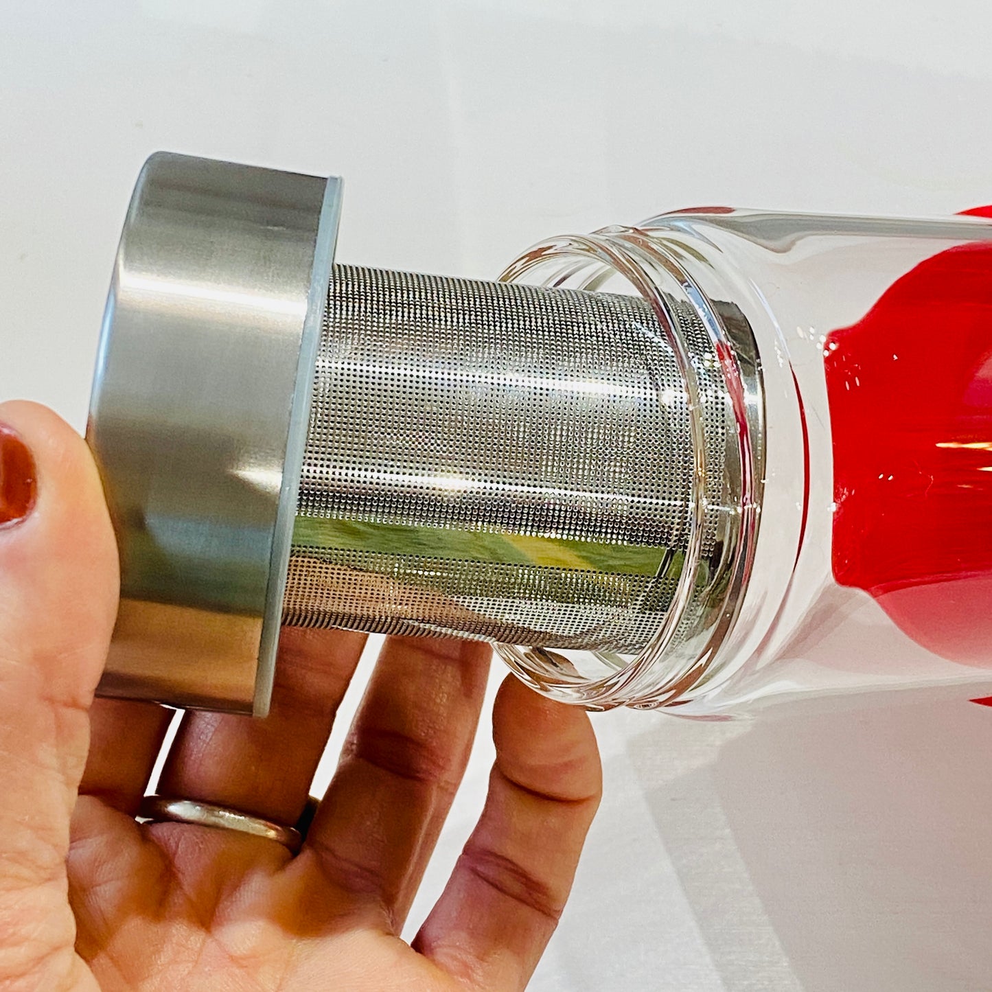 Grosche - Marino Glass Water Bottle with Flavor Infuser
