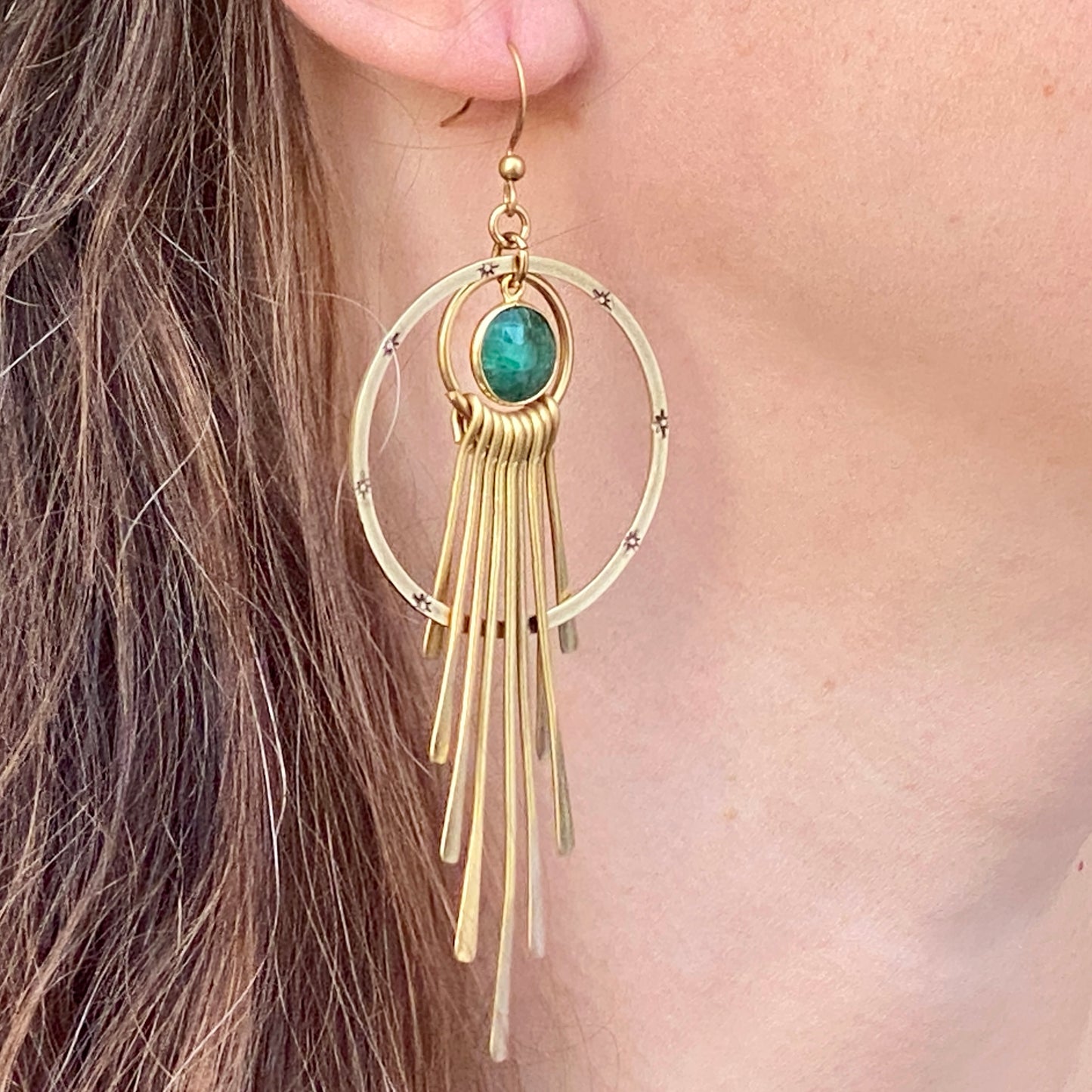 GeoMetricGem - Mullica Earrings