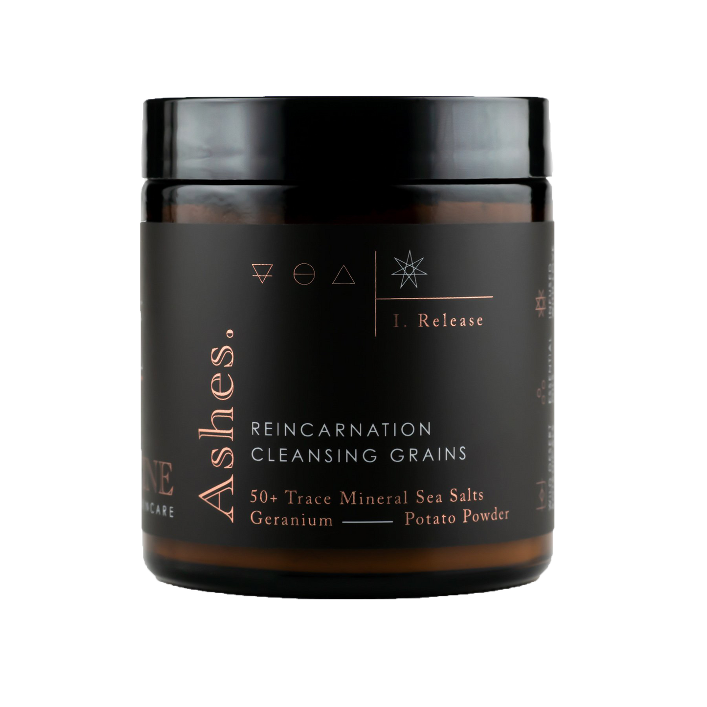 Good Medicine Beauty Lab - ASHES Reincarnation Cleansing Grains: 4oz Jar