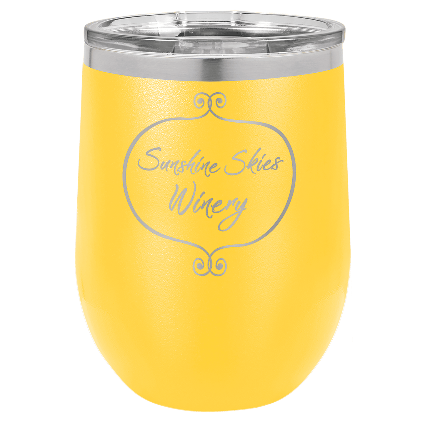 Customization - Insulated Stemless Wine Glass