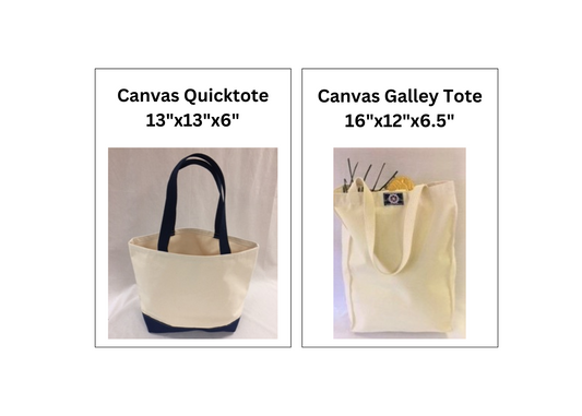 Customization - Embroidered Canvas Totes