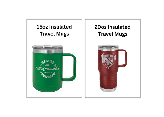 Customization - Insulated Mugs