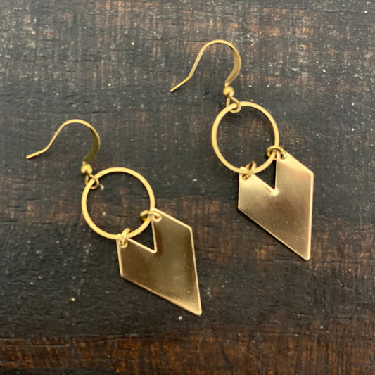 GeoMetricGem - Jane Earrings