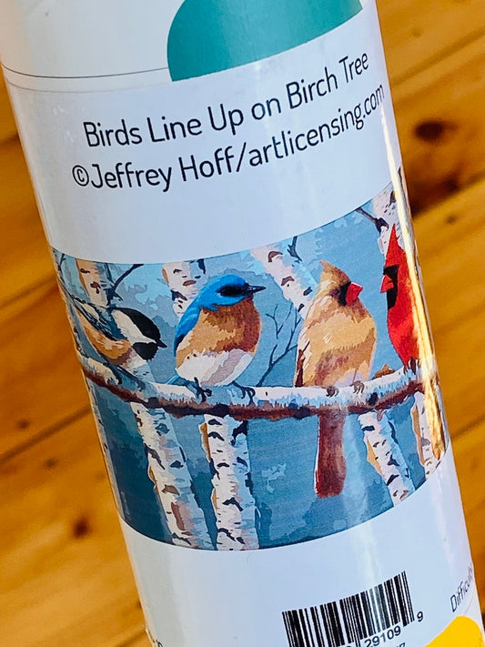 Winnie's Picks - Paint by #'s - Birds on Birch Tree