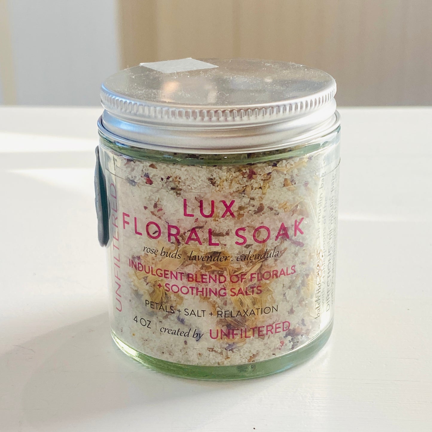 Unfiltered Skin Care - Lux Floral Soak
