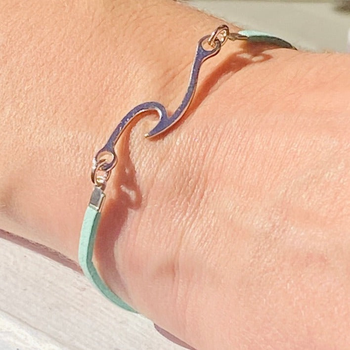 Elise Marie Designs - Wave Suede Bracelet