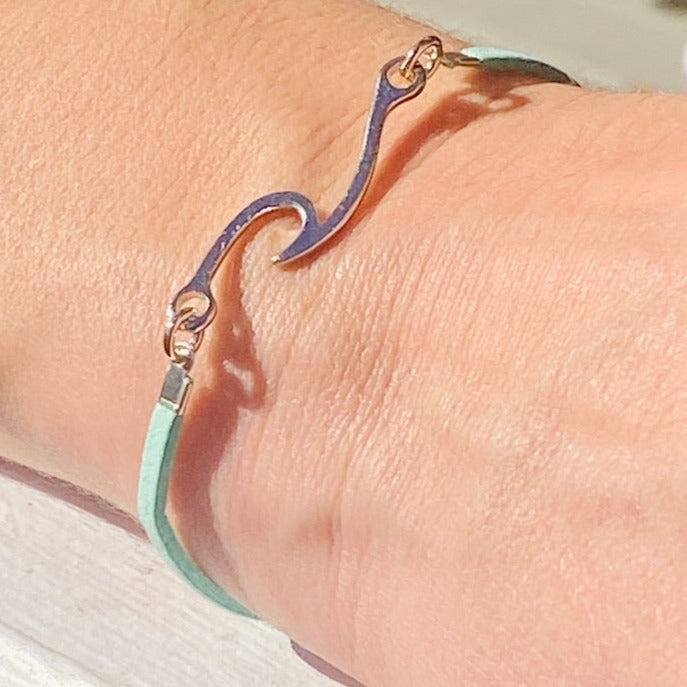 Elise Marie Designs - Wave Suede Bracelet