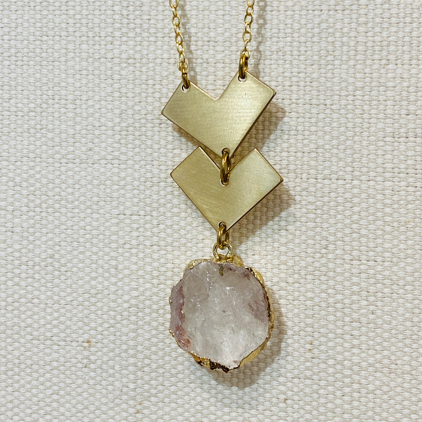 GeoMetricGem - Bailey Necklace