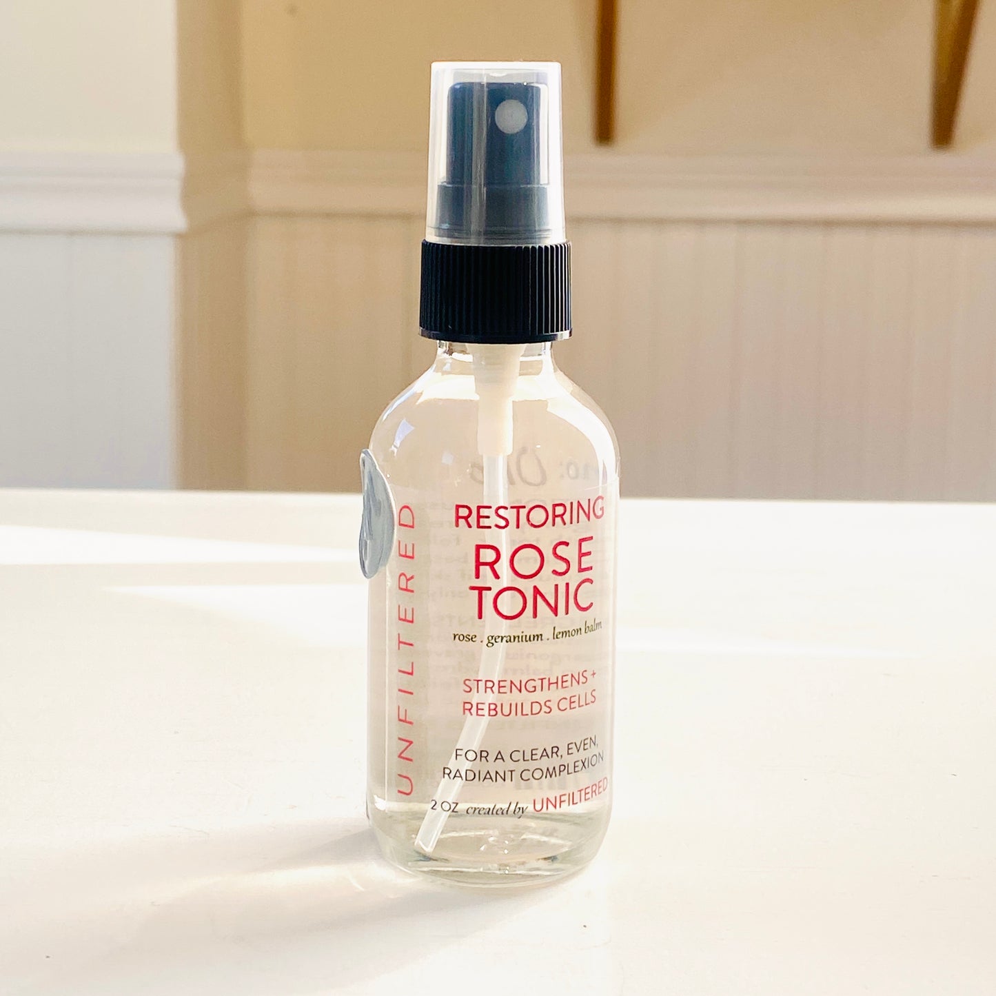 Unfiltered Skin Care - Restoring Rose Tonic