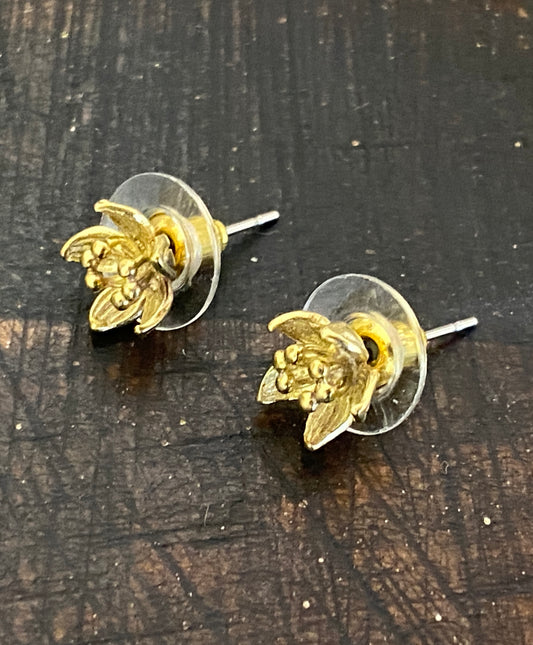 GeoMetricGem - Lotus Stud