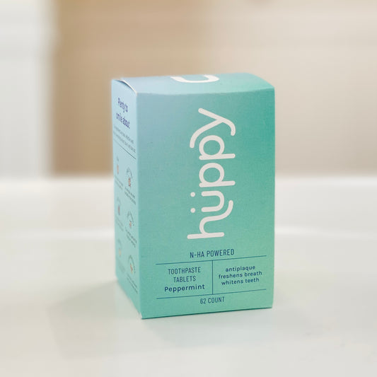 Huppy - Toothpaste Tablets in Peppermint