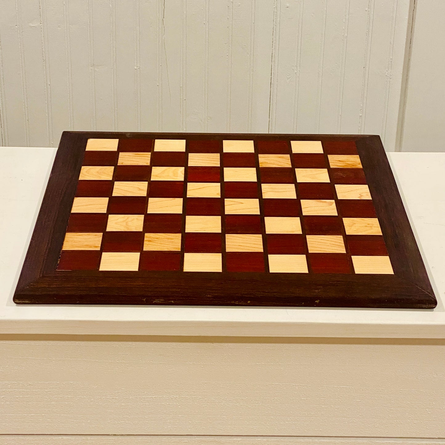 Coastal Maine Woodcrafts - checkerboard with border