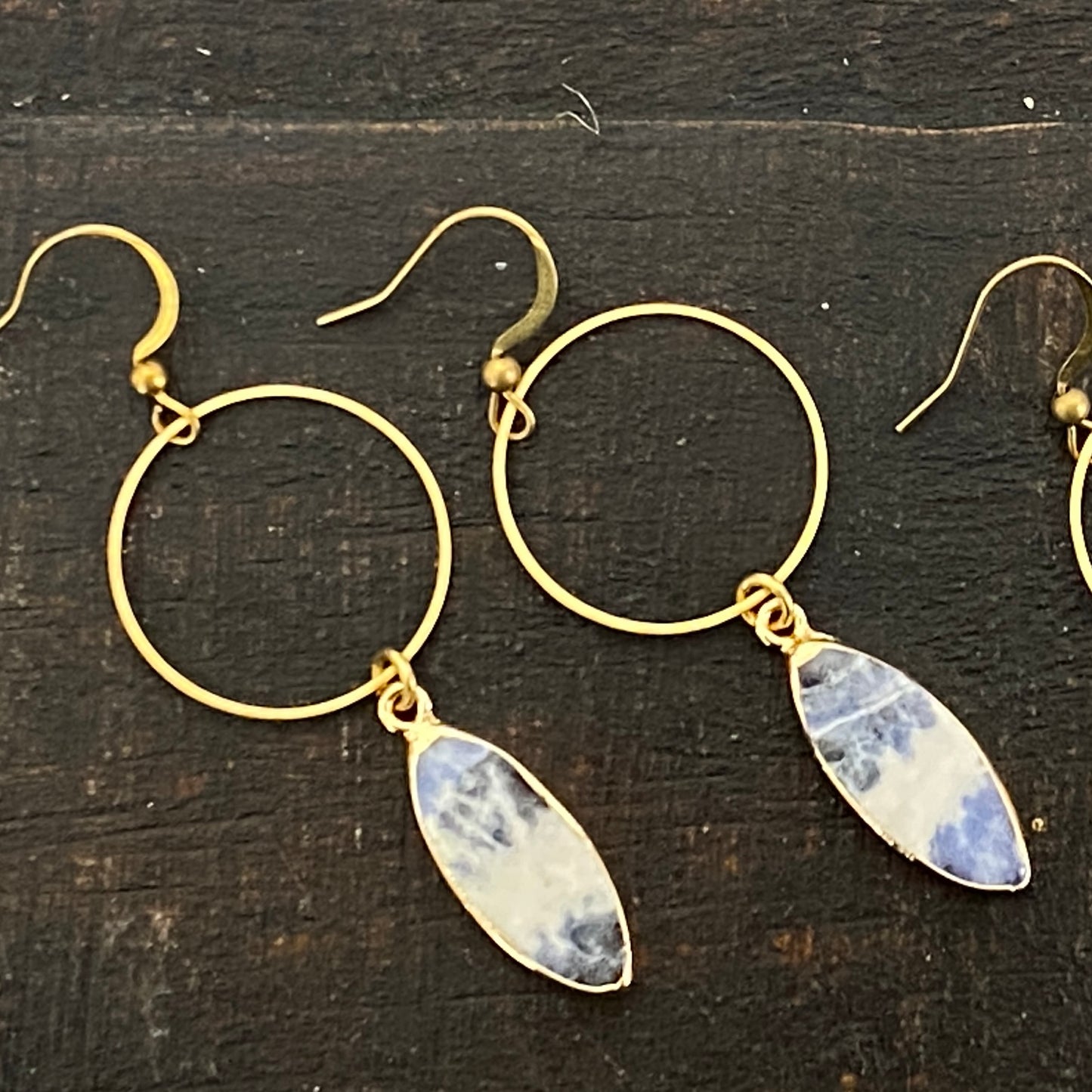 GeoMetricGem - Ashley Earrings