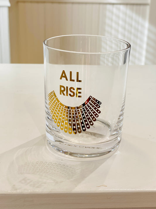 Chez Gagne - All Rise RBG Rocks Glass