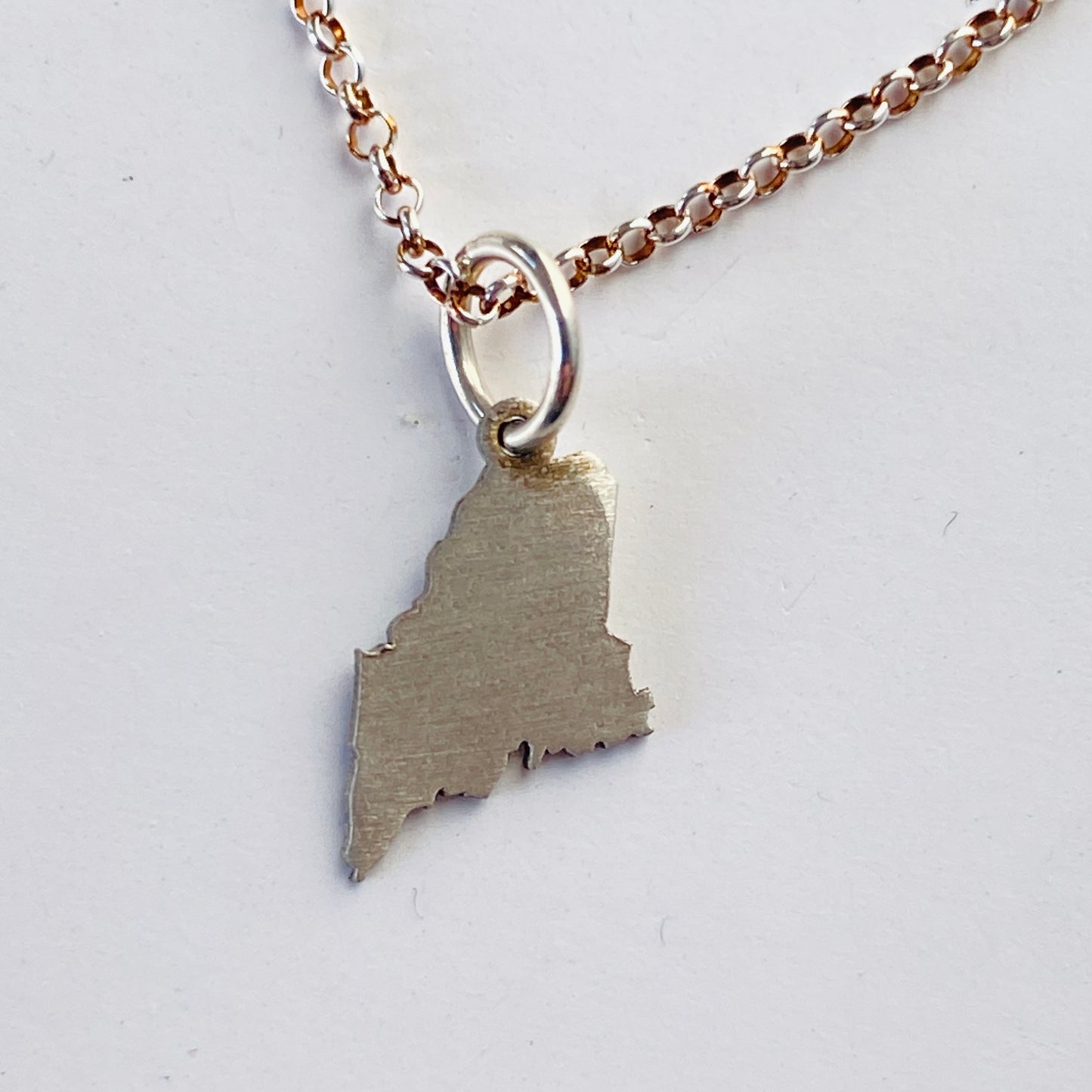 Gem Lounge Jewelry - Maine State Sterling Silver Necklace