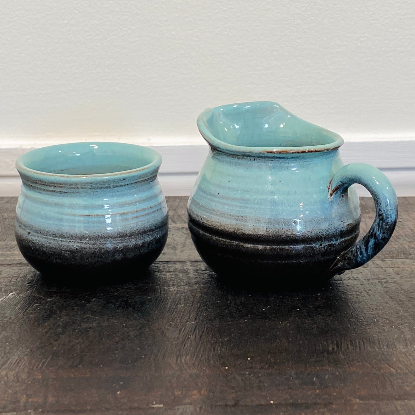 Lowell Hill Pottery - Small Cream / Sugar Set