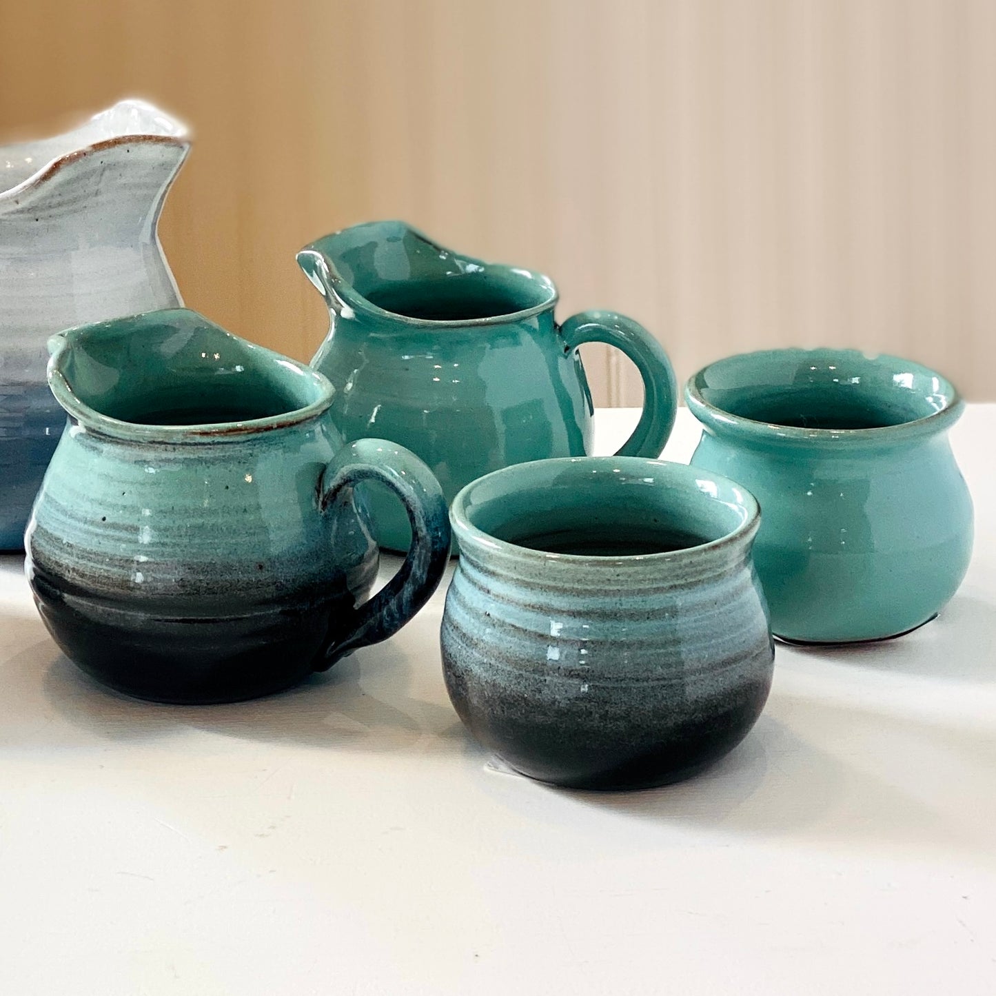 Lowell Hill Pottery - Small Cream / Sugar Set