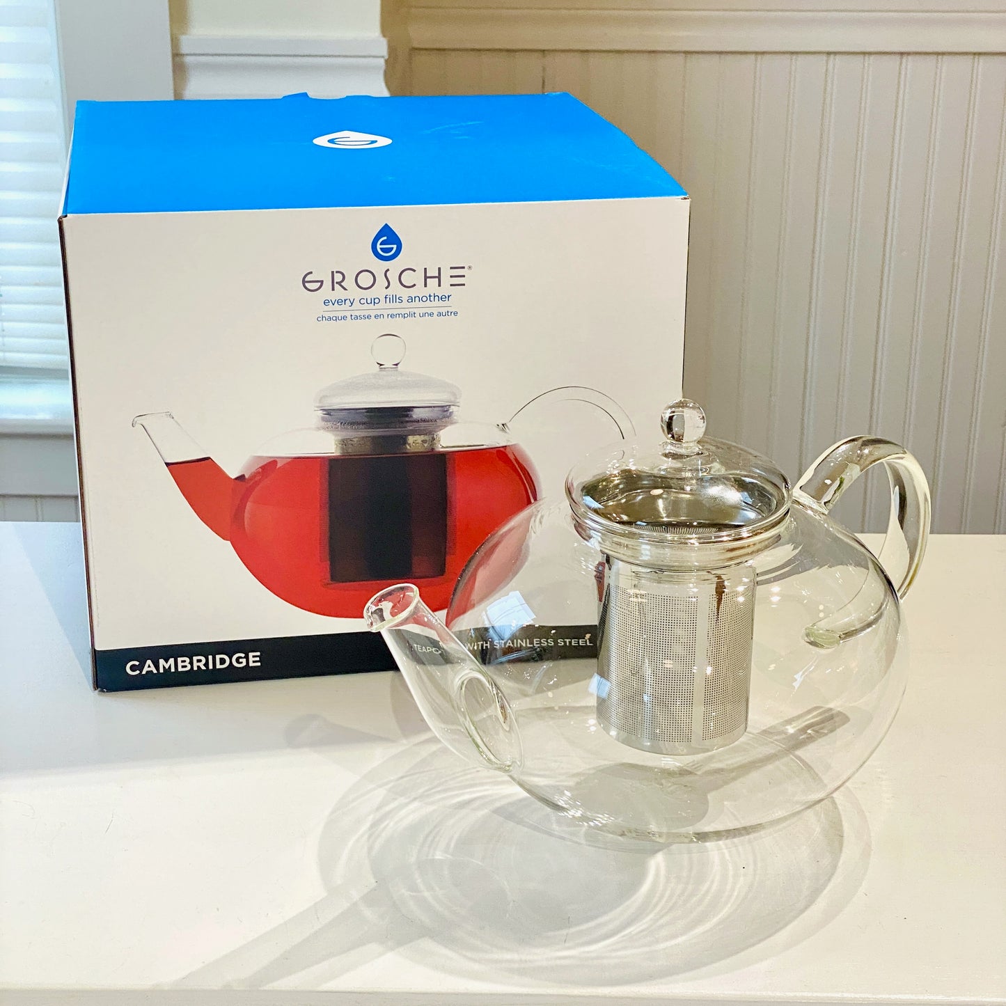 Grosche Cambridge Teapot with Tea Infuser