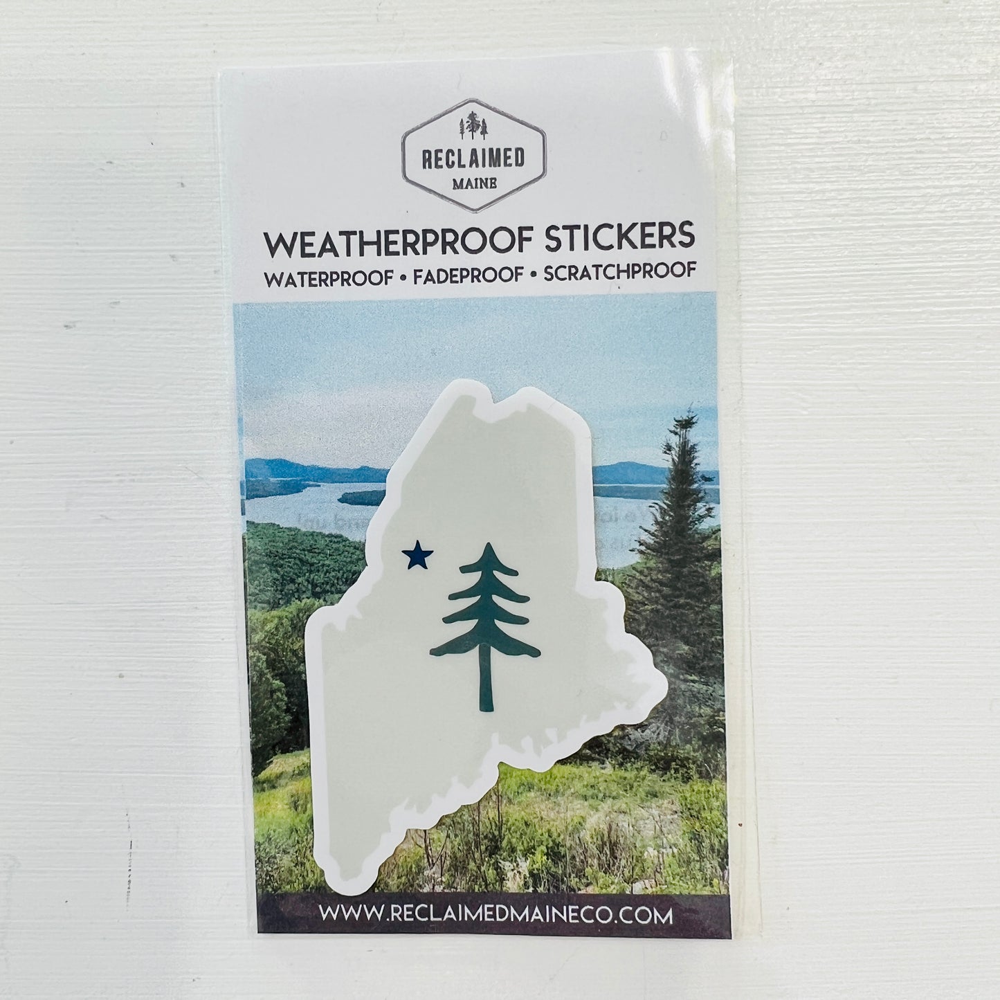 Reclaimed Maine - Weatherproof Stickers