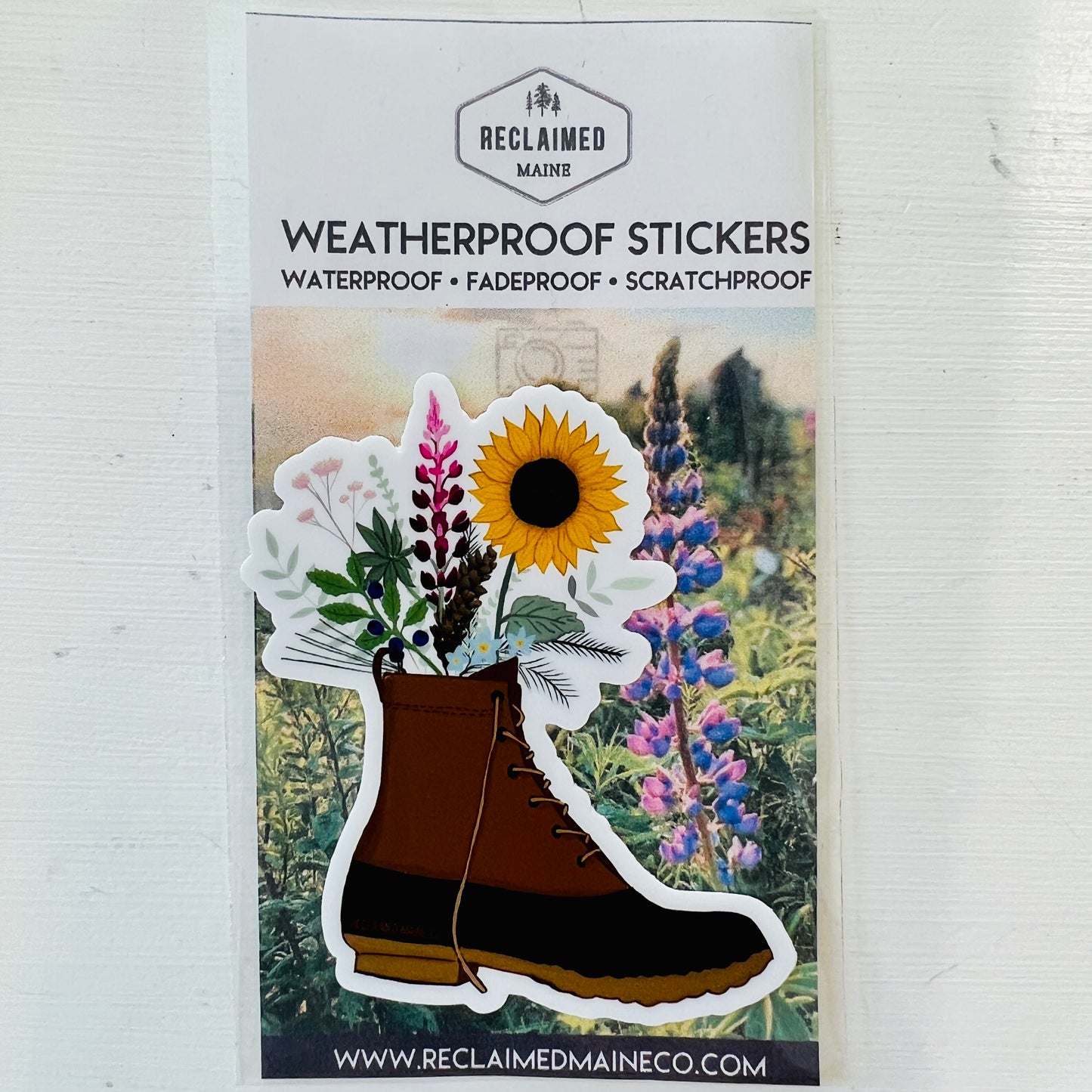 Reclaimed Maine - Weatherproof Stickers
