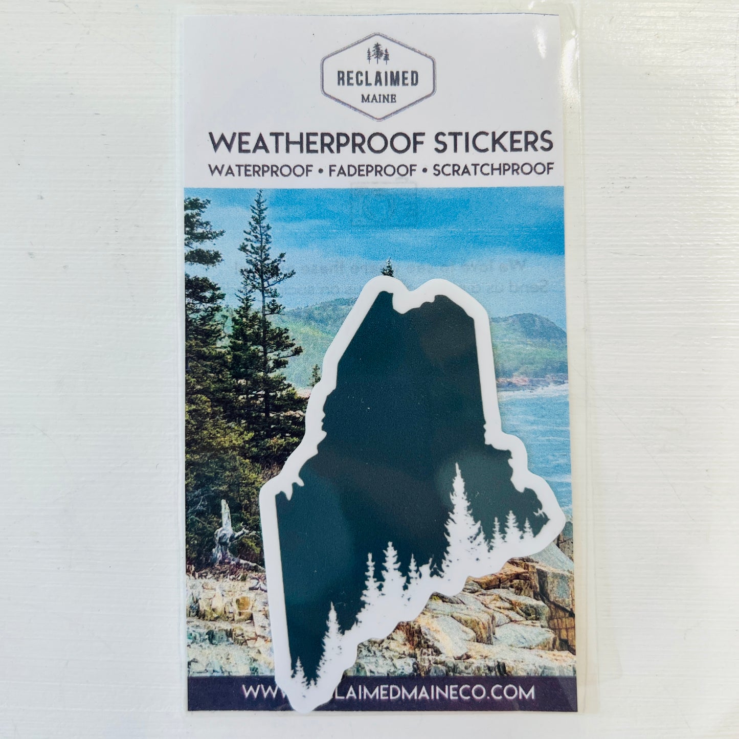 Reclaimed Maine - Weatherproof Stickers